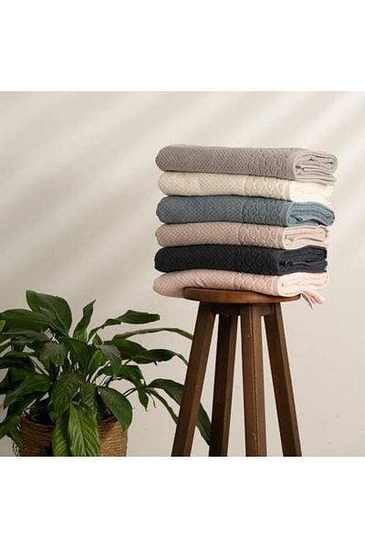 STOREMAX Lvnmblya. |   Alana |   Extra Soft Cotton Rice Knitted Body Towel Beige Shop Deesing 224120