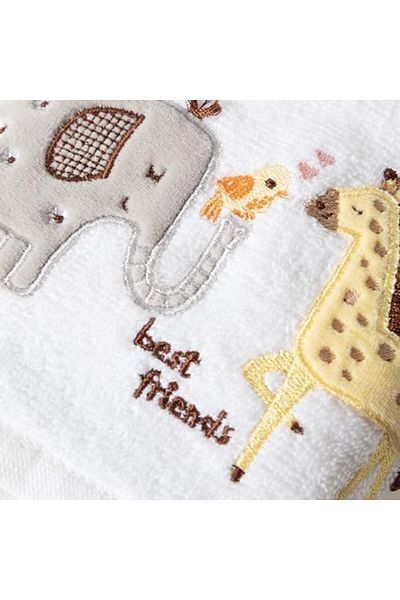 STOREMAX Muartshop Concept Elephant and Giraffe Towel 40 X 60 cm 871301