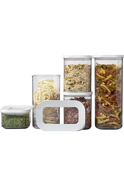 STOREMAX Mrttnca Storage Containers for Module, 5 Pieces, Starter Kit, Id for Storage Dry Food