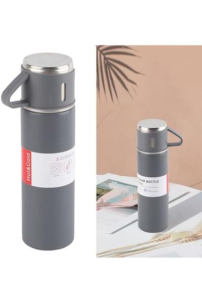 STOREMAX Ntwork Vacuum Mug Stainless Steel Vacuum Insulated Cup 500ml, Portable Thermal Bottle, a