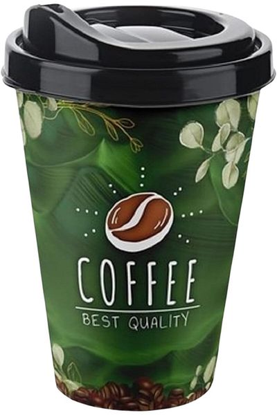STOREMAX Ntwork ml Thermos Mug – Washable Plastic Coffee Mug, French Press Filter Coffee and Soft Drink