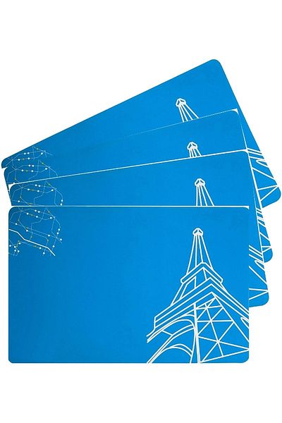 STOREMAX Sellbuystore American Service Set, Paris Patterned Pvc 1053513