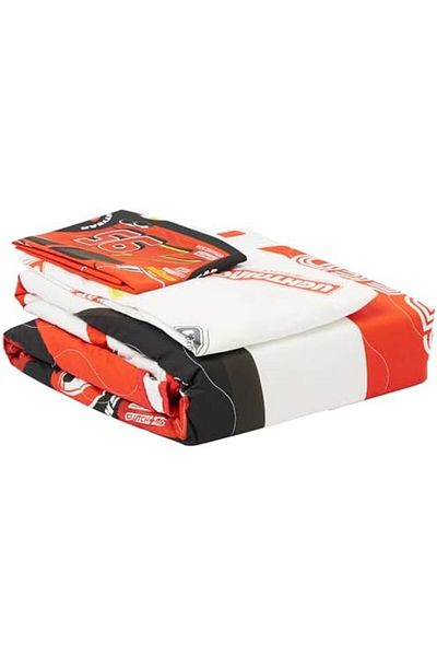 STOREMAX jvnnastore Cars Full Speed ​​Licensed Character مطبوع على القماش الخارجي: 100% قطن، حشوة داخلية: ألياف C