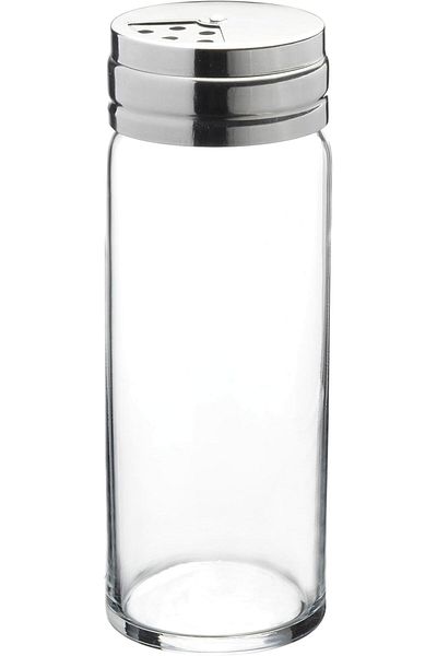 STOREMAX Bystoreby Basic Metal Salt Shaker Pepper Shaker Spice Rack with Lid, 43890S00, Transparent Newdesing 646268