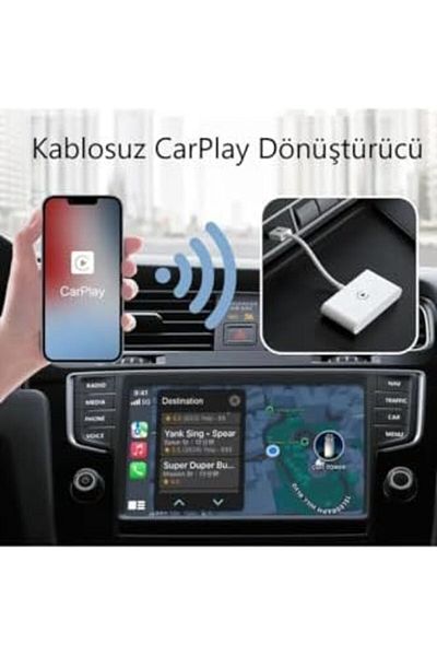 STOREMAX Wireless Carplay Adapter Compatible with In-Car Devices Wireless Carplay Converter Be