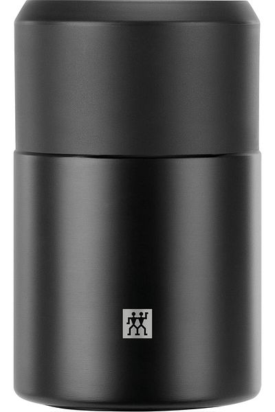 STOREMAX Ntwork Thermo Food Jar, Stainless Steel, Black, 700 ml Art 1087243