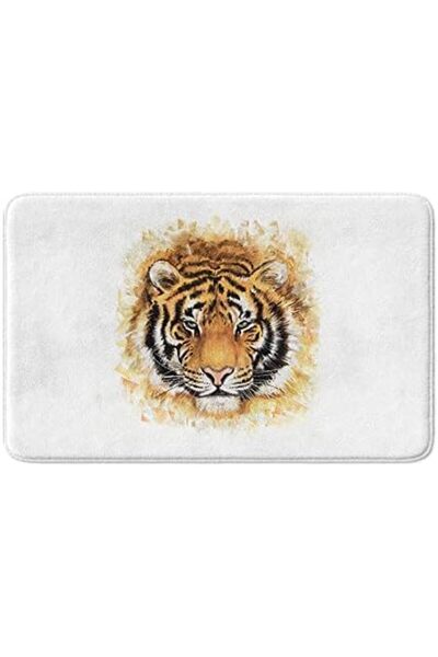 STOREMAX Htpshopmx Cute Design Microfiber Bath Mat, Non-Slip Base, Machine Washable (151_Bp
