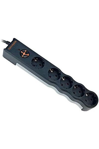 MCreative Tsk6136 Powersurge 5 Socket 1050 Joule Energy Protection