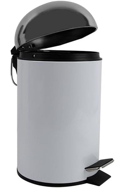 STOREMAX Muartshop Astro White Trash Can 3 Lt. 871301
