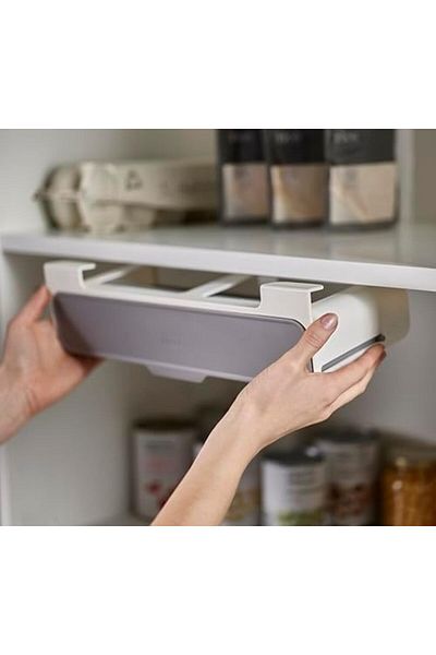 STOREMAX Bystoreby Joseph Cupboardstore under Shelf Kitchen Organizer, Gray Newdesing 646268