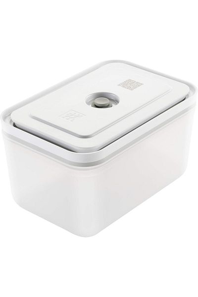 STOREMAX Sellbuystore Fresh & S Vacuum Storage Container, L, Plastic, Semi-Transparent-Gray 1053513