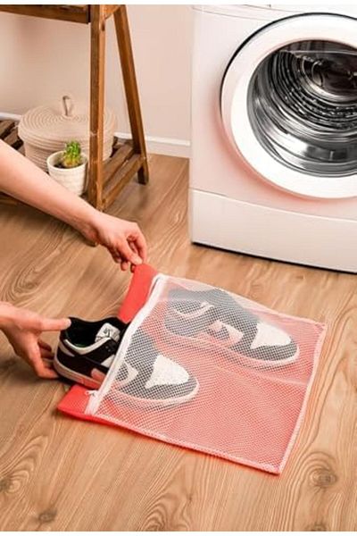 STOREMAX Bystoreby Zippered Shoe Washing Net Durable Protective Net for Washing Machine t