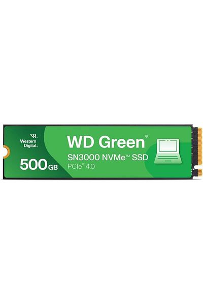 STOREMAX ysstorex Digital Green SN3000 NVMe 500 GB (up to 5,000 MB/s read 4,000 MB/s write) -