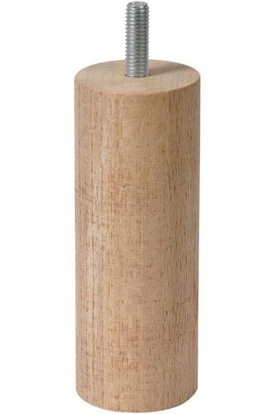 STOREMAX Bystoreby Wooden Furniture Base Armchair Sofa Leg Screw Diameter 10 mm Unpainted Newdesing 646268
