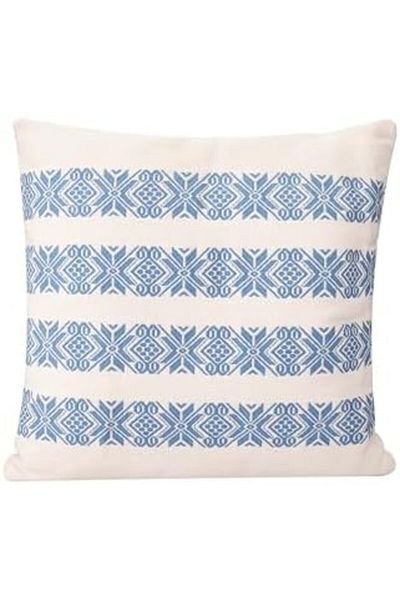 STOREMAX Chantilly Blue Woven Cotton Pillow 50X50Cm 646268