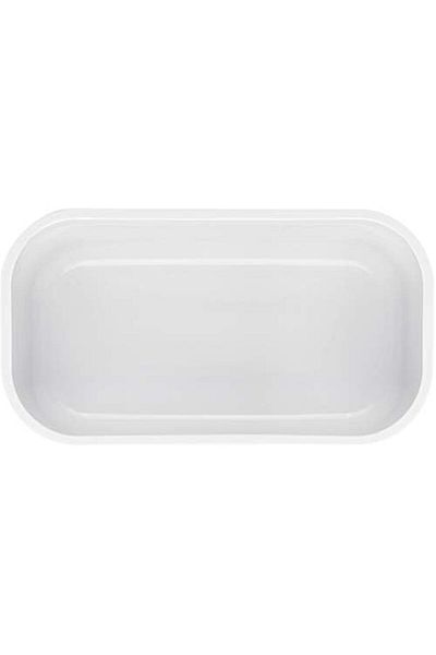STOREMAX Bystoreby Fresh & S Vacuum Food Carry Container, S, Plastic, White-Grey Newdesing 646268