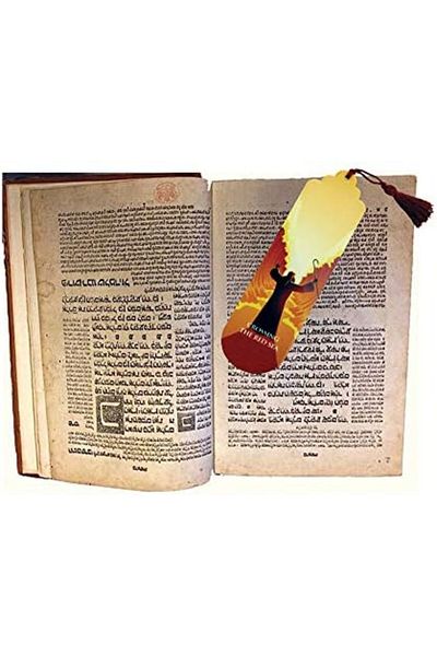 STOREMAX Gift Gift Metal Tasseled Old Testament Old Testament Adam Eve Moses 4-Piece Bookmark