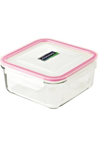 STOREMAX Rp535 Square Glass Storage Container, Transparent, 2600 ml Star Buy Bz 1087243