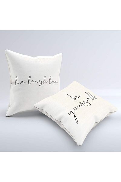 STOREMAX Ezg Yourself Mottolu Decorative Double Pillow Ezsnshop 1065757