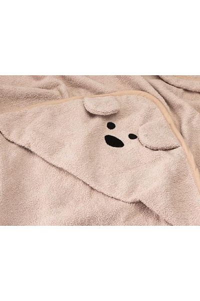 STOREMAX Ntwork Sty Bear Hooded Beige Children's Towel 100X100 Art 1087243