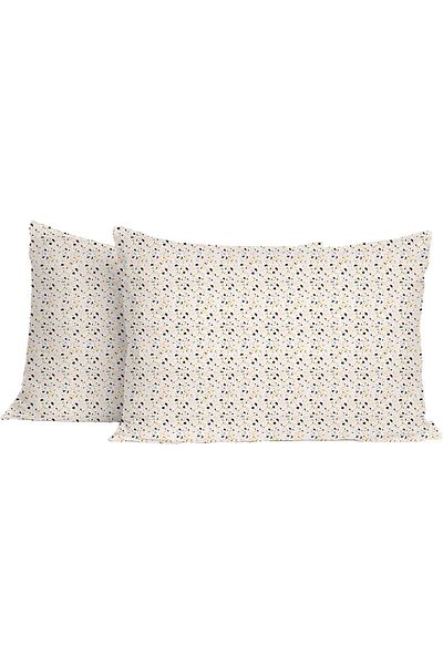 STOREMAX |   Mix & Match |   Mosaic | 100% Cotton 2-Piece Pillowcase Set Petrol Green 1053