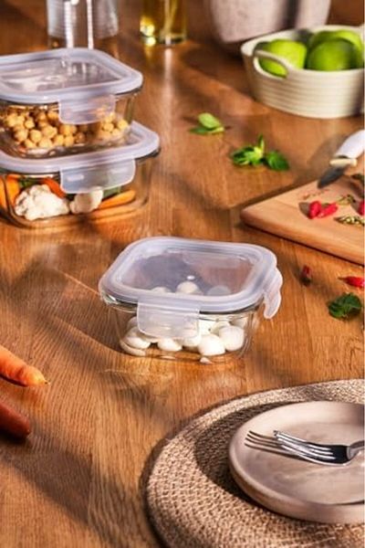 STOREMAX Bystoreby Luna 520 ml Borosilicate Storage Container Newdesing 646268