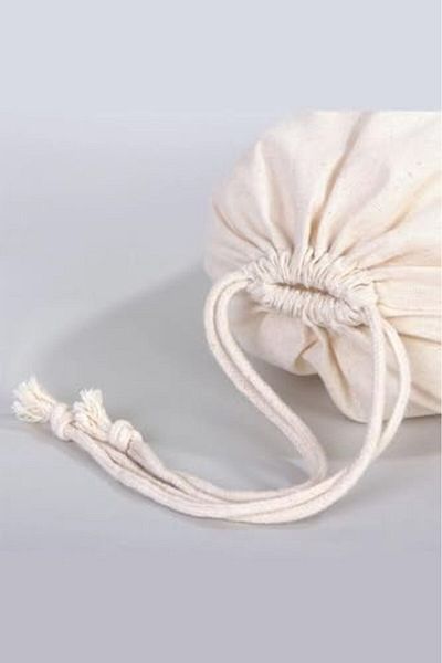 STOREMAX Drawstring Raw Cloth Shoe Bag 30X40 Cm. 2 Pieces (Unprinted)