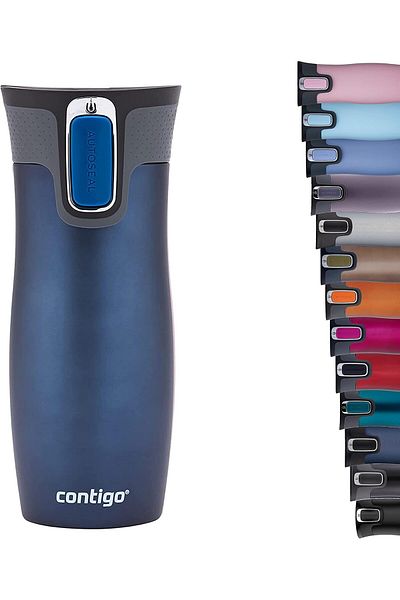 STOREMAX Ntwork Westloop Autoseal Thermos Cup 470 ml Navy Blue Art 1087243