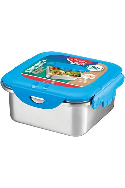 STOREMAX Bystoreby Picnic Lunch Box Concept Kids Steel 1 Lt Blue Newdesing 646268