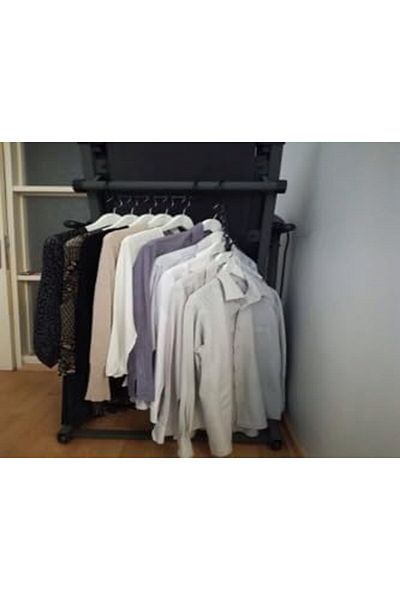 STOREMAX Sellbuystore Hanger, 2 Pieces Convenient to Use Hanger Multiplexer for Cabinet, Office and Vehicle, Orga