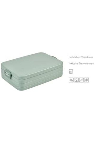 STOREMAX Ntwork Rosti Lunchbox Take a Break Large A, Plastic, Nordic Pink, 25.5 X 17 X 6.5 cm Art 1087243