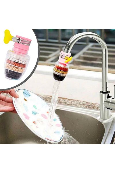 STOREMAX Bystoreby 6 Layer Faucet Spout Filtered Water Saving Hygienic Faucet Head Newdesing 646268