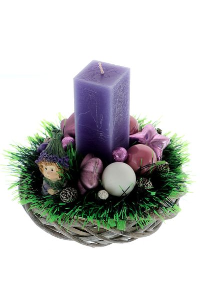 GiftExpress Lilac Christmas arrangement