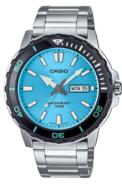 Casio Mtd-125D-2A3Vdf Men's Wristwatch