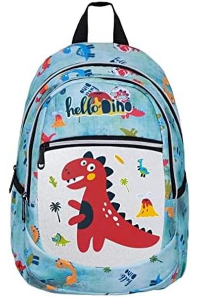 STOREMAX Ntwork Kindergarten Backpack for Girls Boys Unisex Orthopedic Lined Waterproof 5 6 7 Years Old Dinosaur