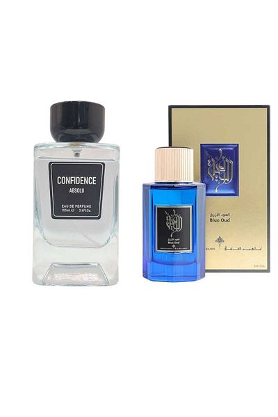 IBRAHEEM AL.QURASHI Al Wafia Blue Oud Unisex Perfume - 100ml - Concentrated with Confidence
