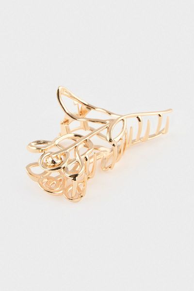 DeFacto Women's Tulip Motif Latch Buckle E8871Axns