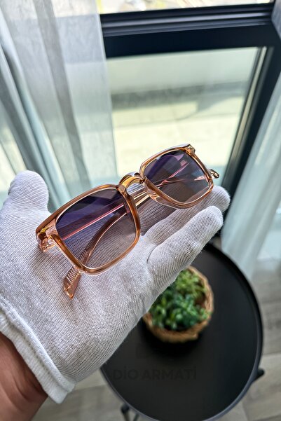 Dio Armati Sunglasses Women & Men Uv400 Glass Ce Certificated Beige Unisex Mo...