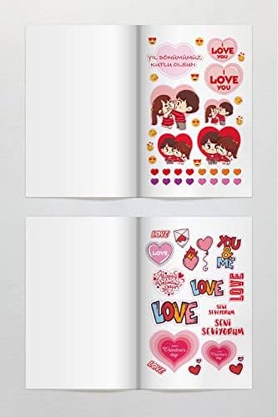 STOREMAX Jvnnastore Color Sticker Book Celebration Special Day Sticker Series Trendyfr 646268