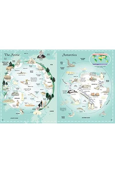 STOREMAX Lvnmblya Picture Atlas of the World Shop Designing 224120