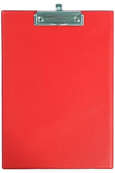 STOREMAX Bystoreby - A4 Secretarial with Cover Red, Memo Pad Writing Pad, Clipboard Newdesing 646268