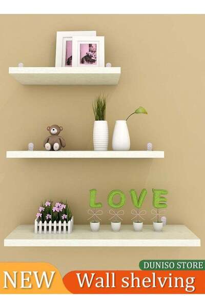 Generic 3 Pieces of Wall Mounted Floating Shelves, Storage Rack, Display Rack