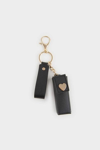 DeFacto Women's Mini Lipstick Bag Charm Keychain F3696Axns