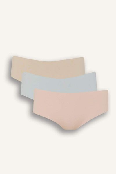 DeFacto Micro 3-pack Hipster Panties-fall In Love E4938ax25sp