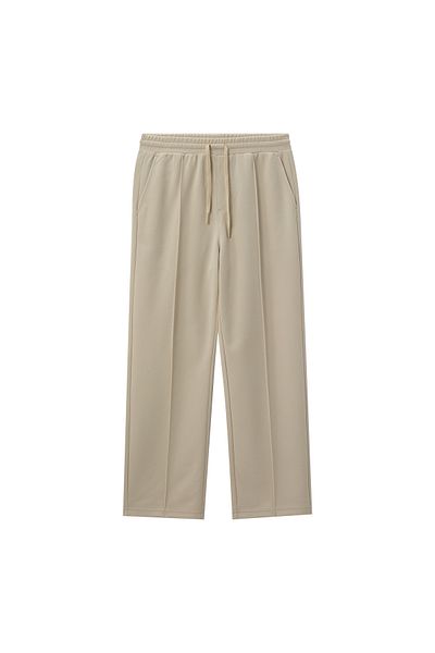Giordano Men's Textured Knit Joggers: Relaxed Fit, Elastic Waist, Stylish Comfort