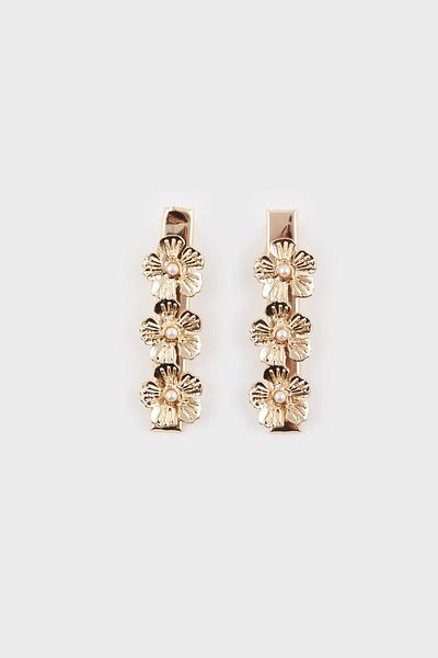 DeFacto Women's 2-Piece Gold Snap Buckle E8878Axns