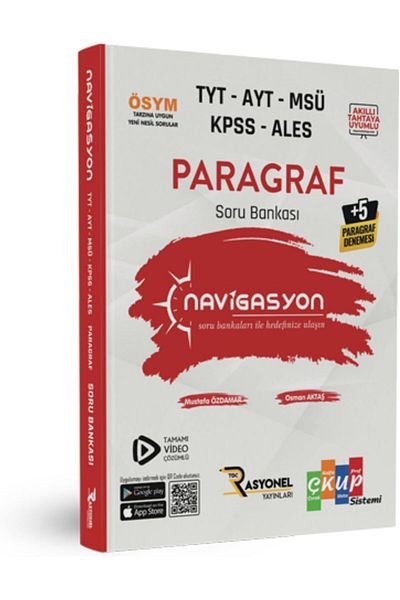 STOREMAX Sellbuystore Navigation Tyt Ayt Msü Kpss Ales Paragraph Question Bank 1053513