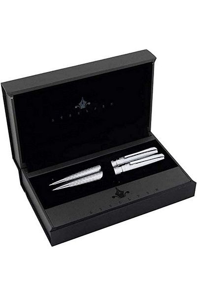 STOREMAX Ntwork Carens Series P264 Bright Chrome Ballpoint Pen+ Versatil Pen Art 1087243