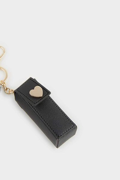 DeFacto Women's Mini Lipstick Bag Charm Keychain F3696Axns