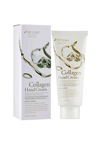 3W CLINIC كريم كولاجين اليدين ثري دبليو كلينك - 100 مل